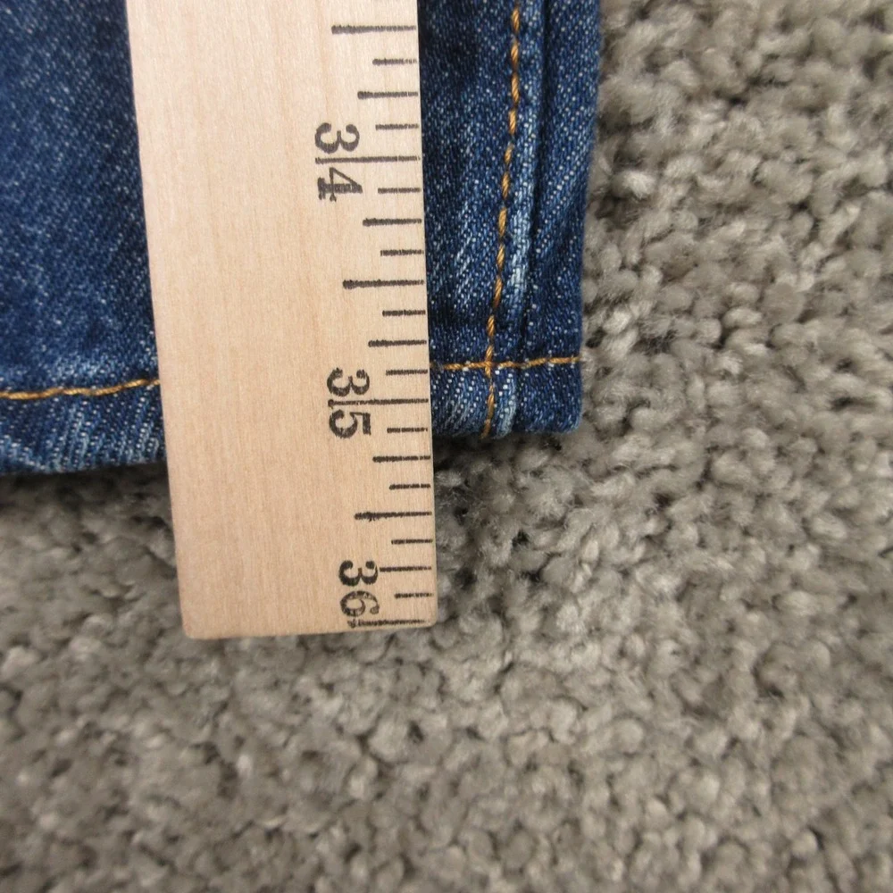 Levis Jeans Mens 36x36 Blue 501 Button Fly Original Straight Stone Denim Pants